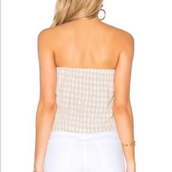 Clayton Gingham Joy Top in Gingham - Picture 2 of 5